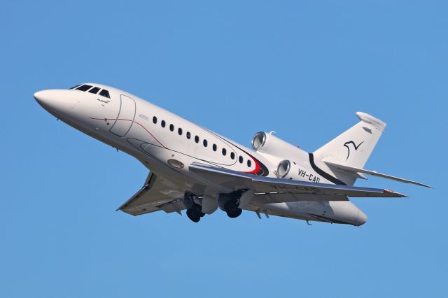 Dassault Falcon 900 (VH-CAD) - ADELAIDE AIRPORT, FRIDAY MAY 20, 2022.br /br /Departed off Rw 05 for Sydney.