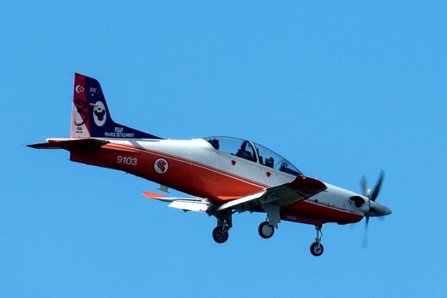 Pilatus PC-21 (N9103) - Pilatus PC-21 cn111. Republic of Singapore Air Force 9103 30-year Pearce detachments YPEA 02 July 2024