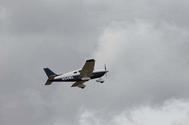 Piper Cherokee (N94WA) - Near Newton Grove, NC. Pretty Day, Nice plane.