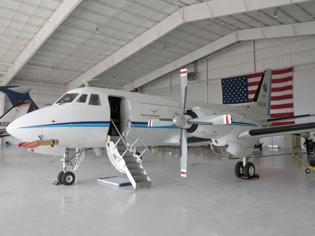 Grumman Gulfstream 1 (N701BN) - A beautiful aircraft. Serial number 074.