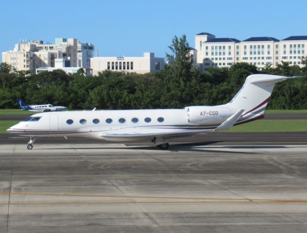 Gulfstream Aerospace Gulfstream G650 (A7-CGD)