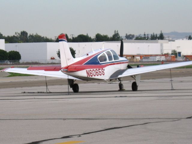 Beechcraft Bonanza (36) (N6065S) - Parked at Fullerton