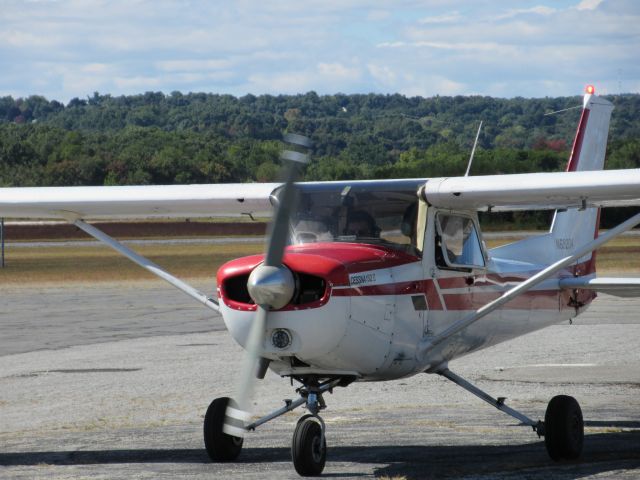 Cessna 152 (N69204) - Parking after my first flight with a passenger.