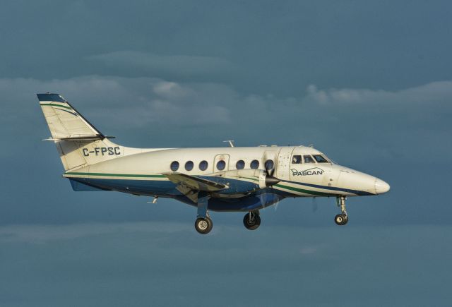 British Aerospace Jetstream Super 31 (PSC478) - On final to 24R in CYHU. 20-07-2020