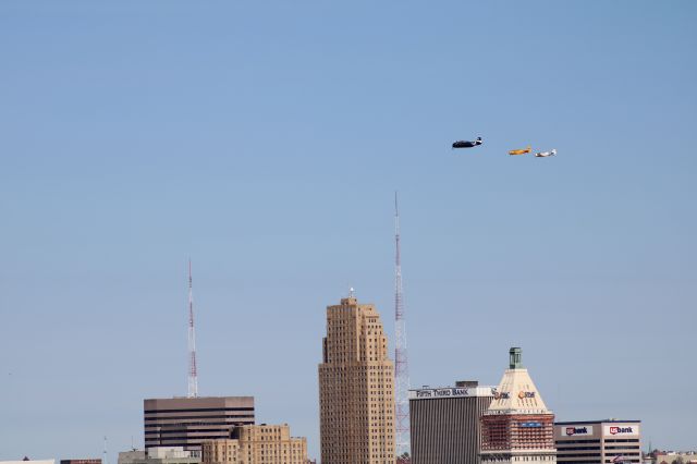 N420GP — - TBM-3 Avenger after it's flyover of the Las Vegas Raiders at Cincinnati Bengals