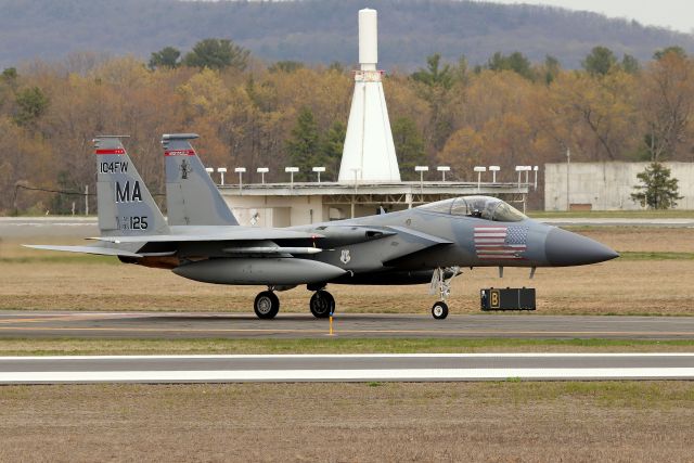 McDonnell Douglas F-15 Eagle (85-0125) - 'Blade 2' heading out for some afternoon flying