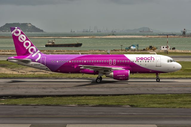 Airbus A320 (JA823P) - 18th August, 2019