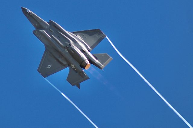 Lockheed F-35C (22-5687) - Wisconsin Air National Guard Demonstration. br /br /176th Fighter Squadron. F-35A Lightning II.  br /br /7/28/23