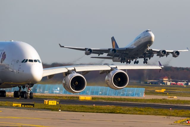 Boeing 747-400 (D-ABVZ) - the QUEEN, what else