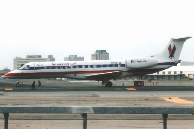 Embraer ERJ-135 (N710TB) - Seen here in Aug-06.br /br /With American Eagle from Feb-00 to Nov-09. Registration cancelled 28-Nov-17. Broken up at KIGM.