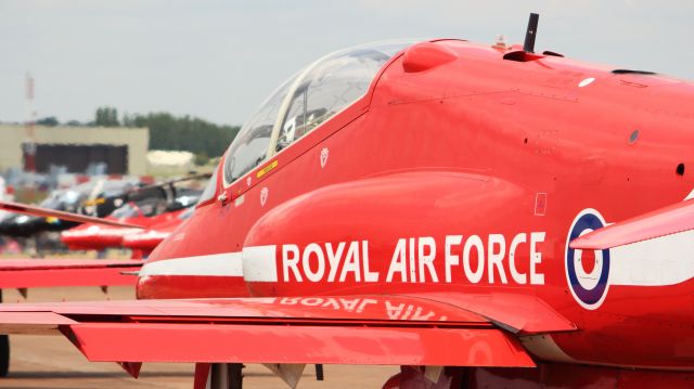 Boeing Goshawk — - 50th display season of the RAF Red Arrows at RIAT 2014