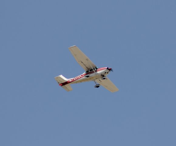 Cessna Skyhawk (N73213) - Flying over Arlington Racetrack