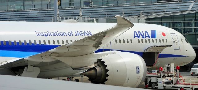 Boeing 787-8 (JA833A) - Nice Wing...