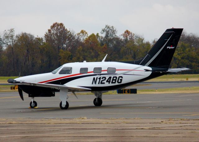 Piper Malibu Mirage (N124BG) - At Downtown Shreveport. 2013 Piper PA-46-350P Malibu Mirage