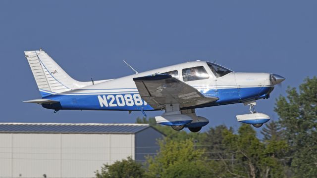 Piper Cherokee (N2088A) - Departing AirVenture 2023 on runway 18R