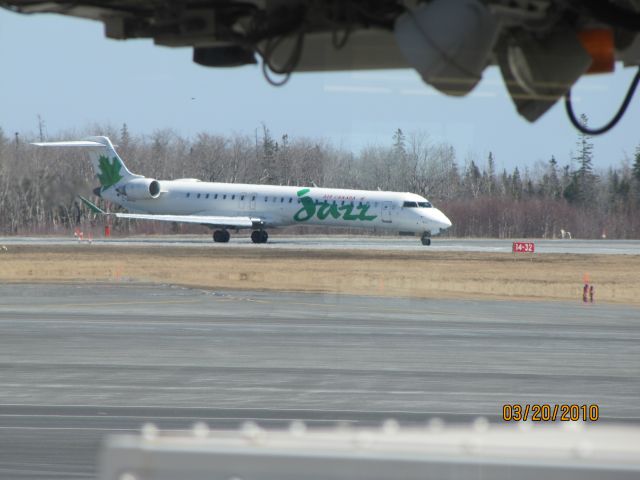 — — - Taxiing at Halifax Airport NS...March 20,2010