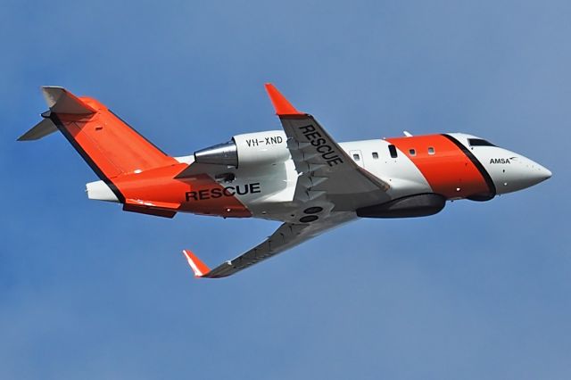 Canadair Challenger (VH-XND) - Canadar CL-600 Chalenger cn 5634. AMSA VH-XND rwy 21 departure YPPH 02102022_