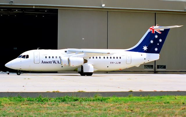 British Aerospace BAe-146-200 (VH-JJW)