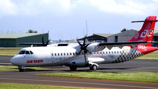 Aerospatiale ATR-72-600 (F-OPFN) - Freshly delivered after fery flight