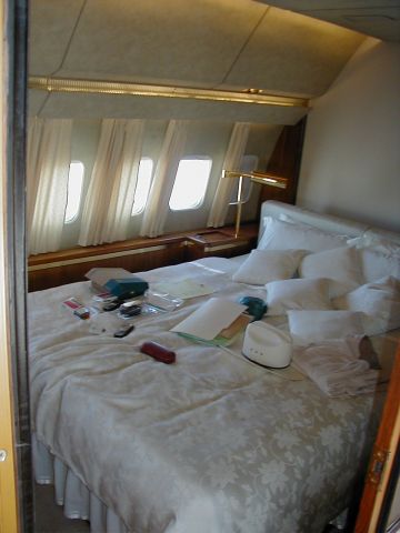 Boeing 727-100 (N25AZ) - Bedroom Scene on board