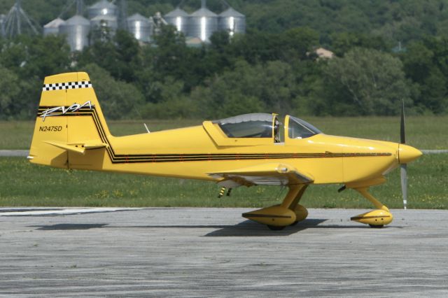 Vans RV-9 (N247SD) - May, 15, 2023 - leaving Frederick on a short hop to Hagerstown 