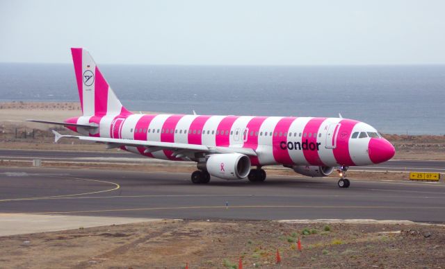 Airbus A320 (D-AICS) - Breast Cancer Awareness Livery