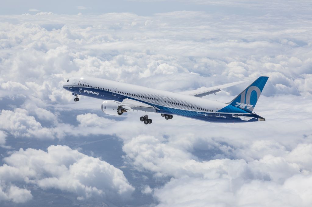 BOEING 787-10 Dreamliner (N528ZC) - Boeing 787-10 first flight