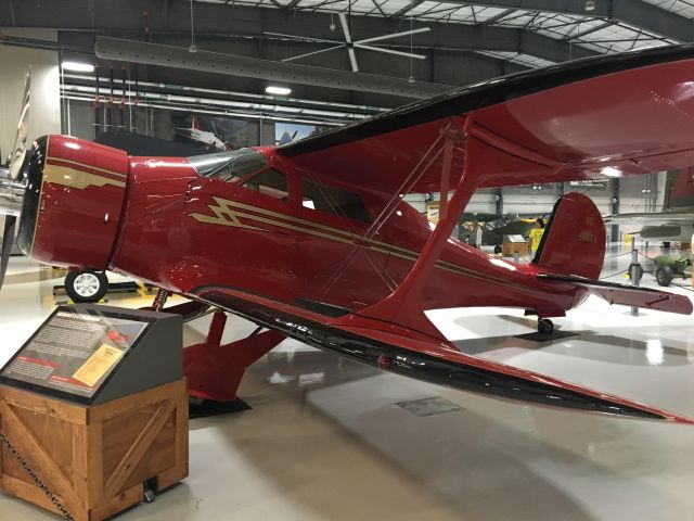 Beechcraft Staggerwing (N666TX) - On display at the Lone Star Flight Museum