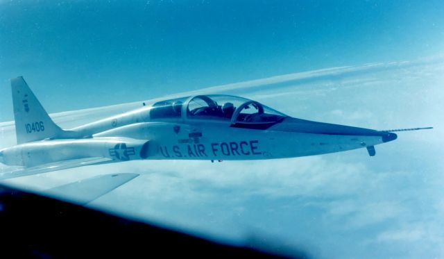 Northrop T-38 Talon (N10406) - Old pilot training photo.