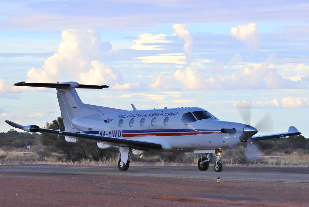 Pilatus PC-12 (VH-YWO)
