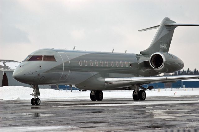 Bombardier Global 5000 (9H-IBD) - Bombardier BD-700-1A11 Global 5000 (C/N 9401) at CYPQ/YPQ (12/22/2016)