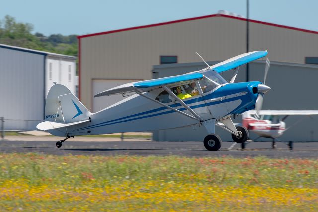 Piper PA-16 Clipper (N5724H) - Gillespie County Airport (Fredericksberg, TX)