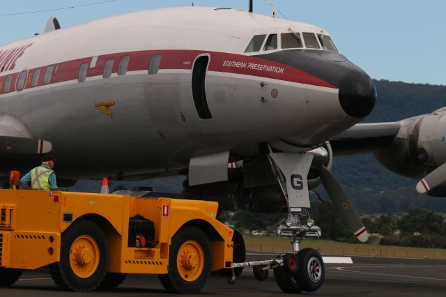 Lockheed EC-121 Constellation (VH-EAG) - Connie on the move.