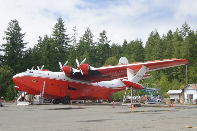 C-FLYK — - We red that due to heavy forrest fires in British Columbia the Martin Mars is re-activated again. Pictured is the C-FLYK Philippine Mars in August 2010 on Vancouver Island.  