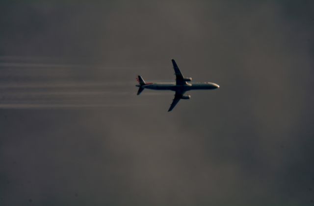 Airbus A321 (N579UW) - American Airlines 608 John F Kennedy Intl to Phoenix Sky Harbor Intl over Cleveland 30,000 ft. 06.16.15.