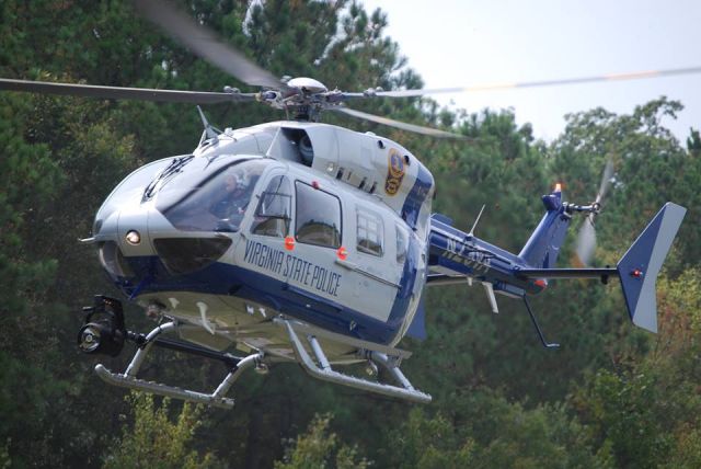 N29VA — - Virginia State Police EMS Med-Flight going On-Scene