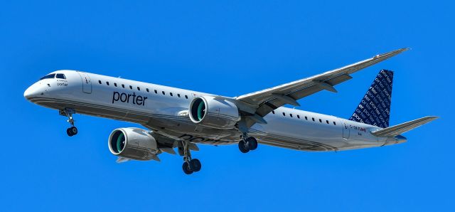 EMBRAER ERJ-190-400 (C-GKYC) - C-GKYC Porter Airlines Canada Embraer E195-E2 (ERJ 190-400 STD) s/n 20159 - br /Las Vegas - Harry Reid International Airport KLASbr /Photo: Tomás Del Corobr /USA - Nevada May 15, 2025