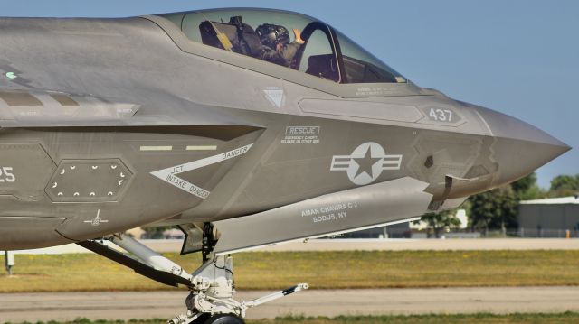 Lockheed F-35C (16-9601) - US Navy F-35C Demo Team at AirVenture ‘23