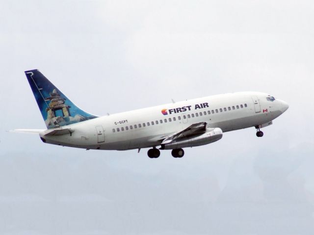 Boeing 737-700 (C-GCPT) - An older model Boeing 737 of First Air in Canada.