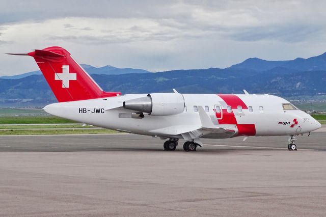 Canadair Challenger (HB-JWC)