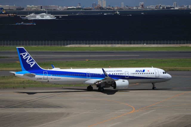 Airbus A321 (JA136A) - June 17th 2019:HND-KIX.