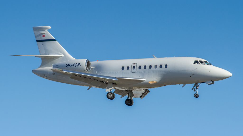 Dassault Falcon 2000 (OE-HGM) - Dassault Falcon 2000EX of Europestar