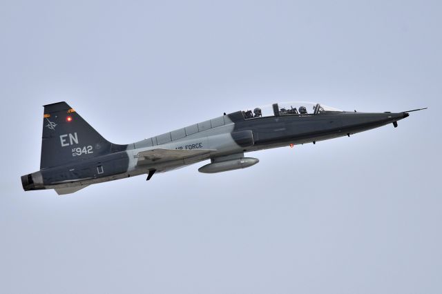 Northrop T-38 Talon (6714942) - 56 Year old T-38C doing a fly by down 23-L on 02-09-24. Always cool to see Military Jets at IND!