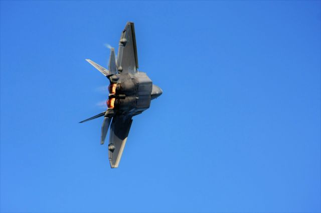 Lockheed F-22 Raptor — - Closer to the camera this time...............