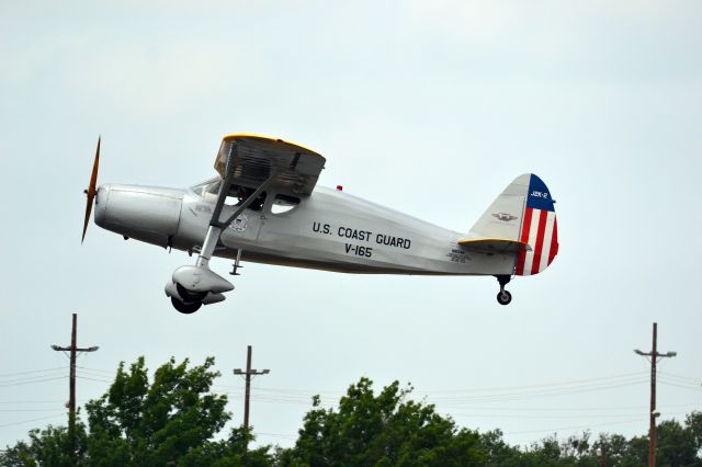 N81348 — - Nicely restored 1946 Fairchild F24R-46 at Temple Texas airshow