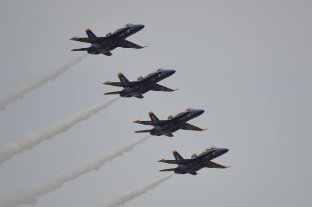 — — - Blue Angels at Marine Corps Air Station (MCAS) Beaufort Air Show, 29 April 2017