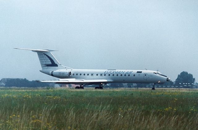 Tupolev Tu-134 (ES-AAI) - Estonian Air Tu-134A cn60350; Archief 92-95