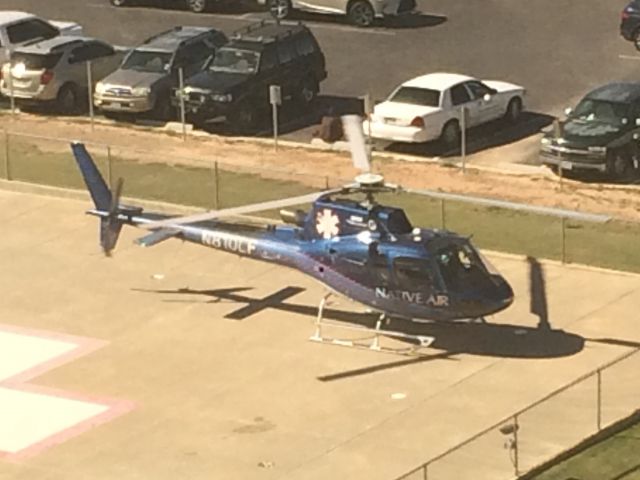 N810LF — - Helipad at University Medical Center, Lubbock, Texas