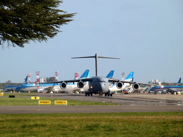 Boeing Globemaster III (10-0214) - Vuelo RCH1817 BSB-ASU-EZE