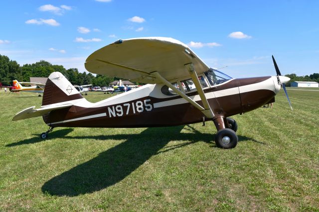 Piper 108 Voyager (N97185) - Stinson 108 Voyager N97185 in Brighton, MI 